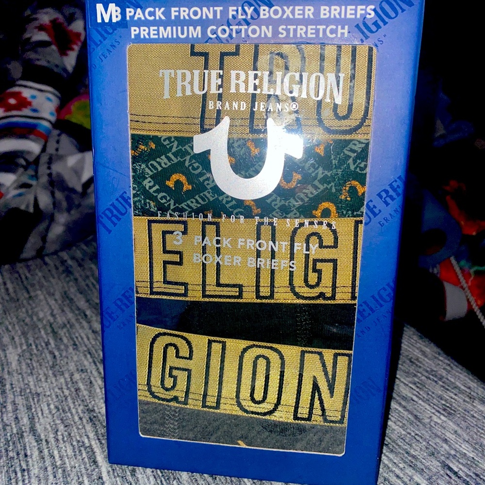 True religion boxer briefs three pack